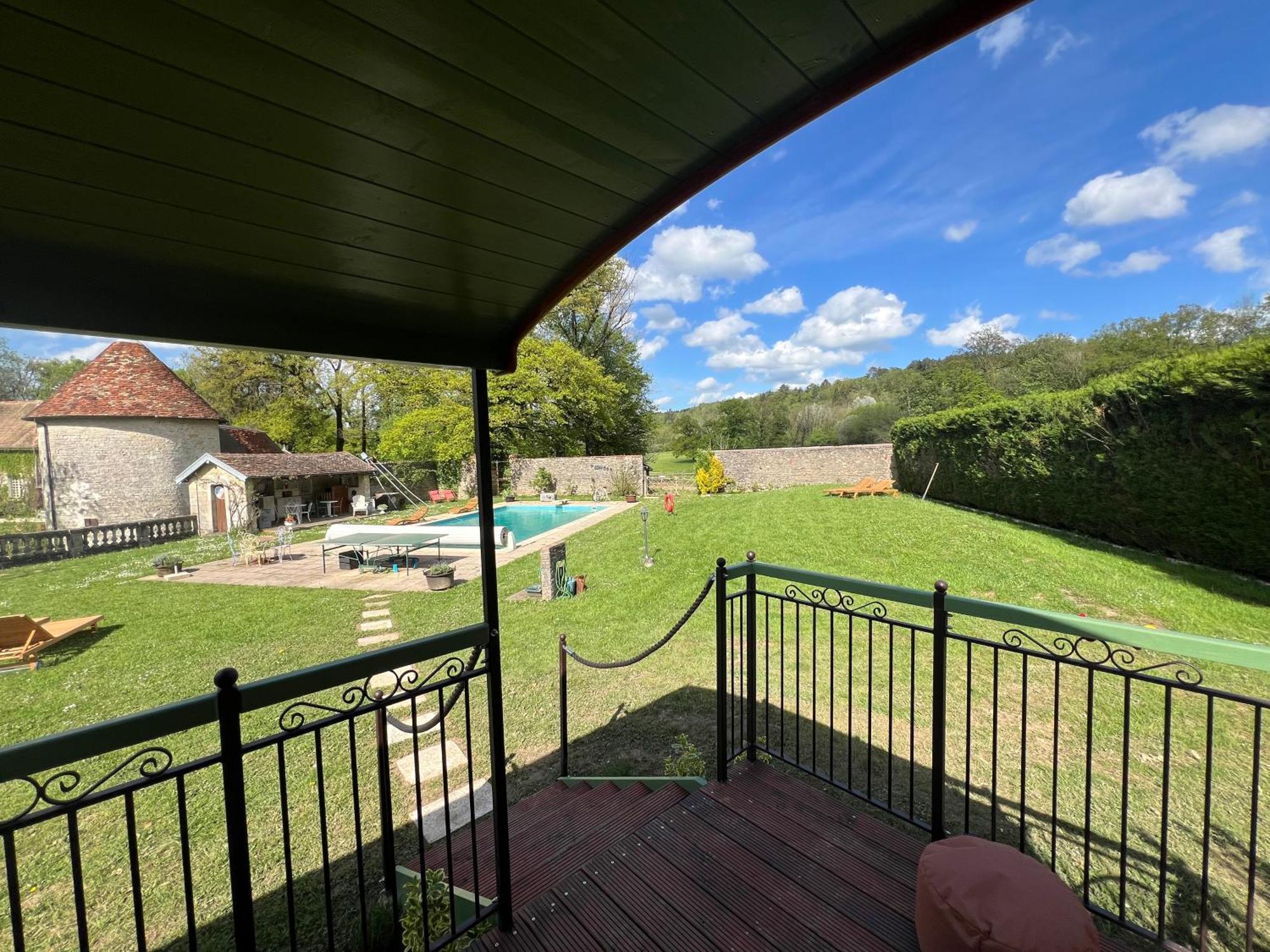 Bed and Breakfast La Roulotte Deluxe De Malpas Quingey Exterior foto